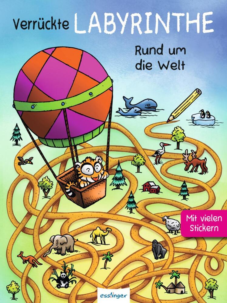Verrückte Labyrinthe - Rund um die Welt (Larissa Speer)