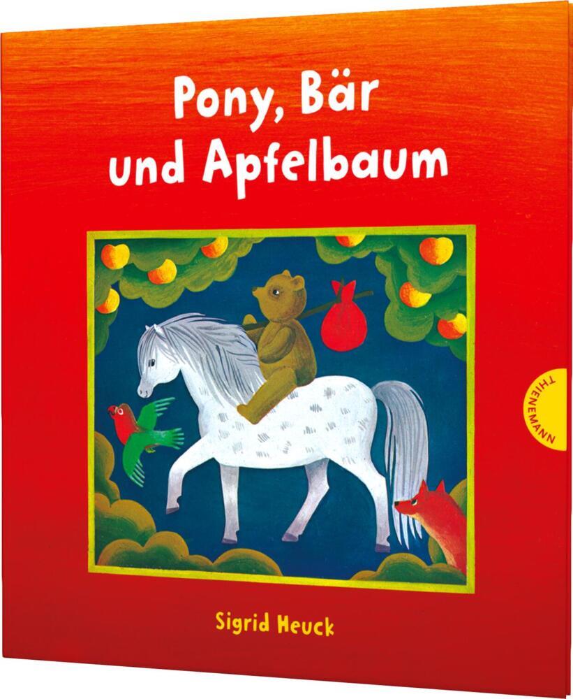 Pony, Bär und Apfelbaum (Sigrid Heuck)