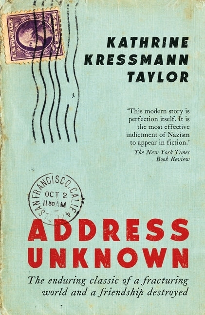 Address Unknown (Kathrine Kressmann Taylor)