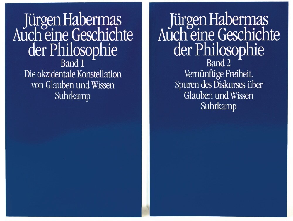Auch eine Geschichte der Philosophie, 2 Teile (Jürgen Habermas)