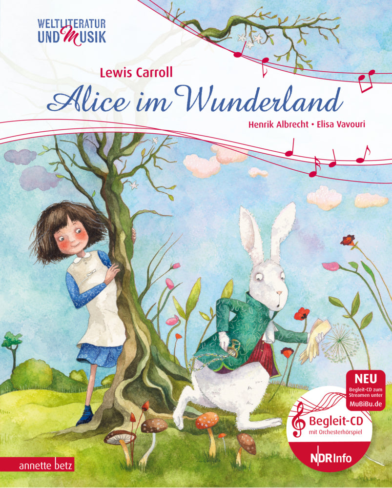 Alice im Wunderland (Weltliteratur und Musik mit CD und zum Streamen) (Lewis Carroll)