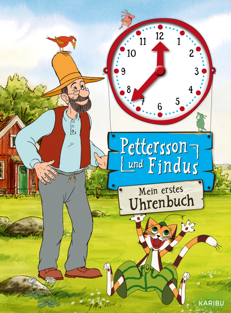 Pettersson und Findus: Mein erstes Uhrenbuch (Sven Nordqvist)