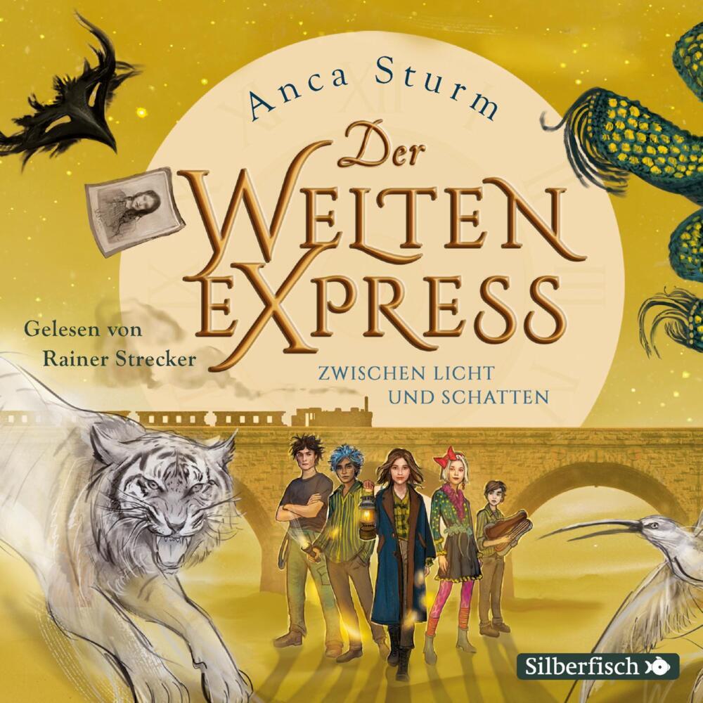 Der Welten-Express - Zwischen Licht und Schatten, 5 Audio-CD (Anca Sturm)