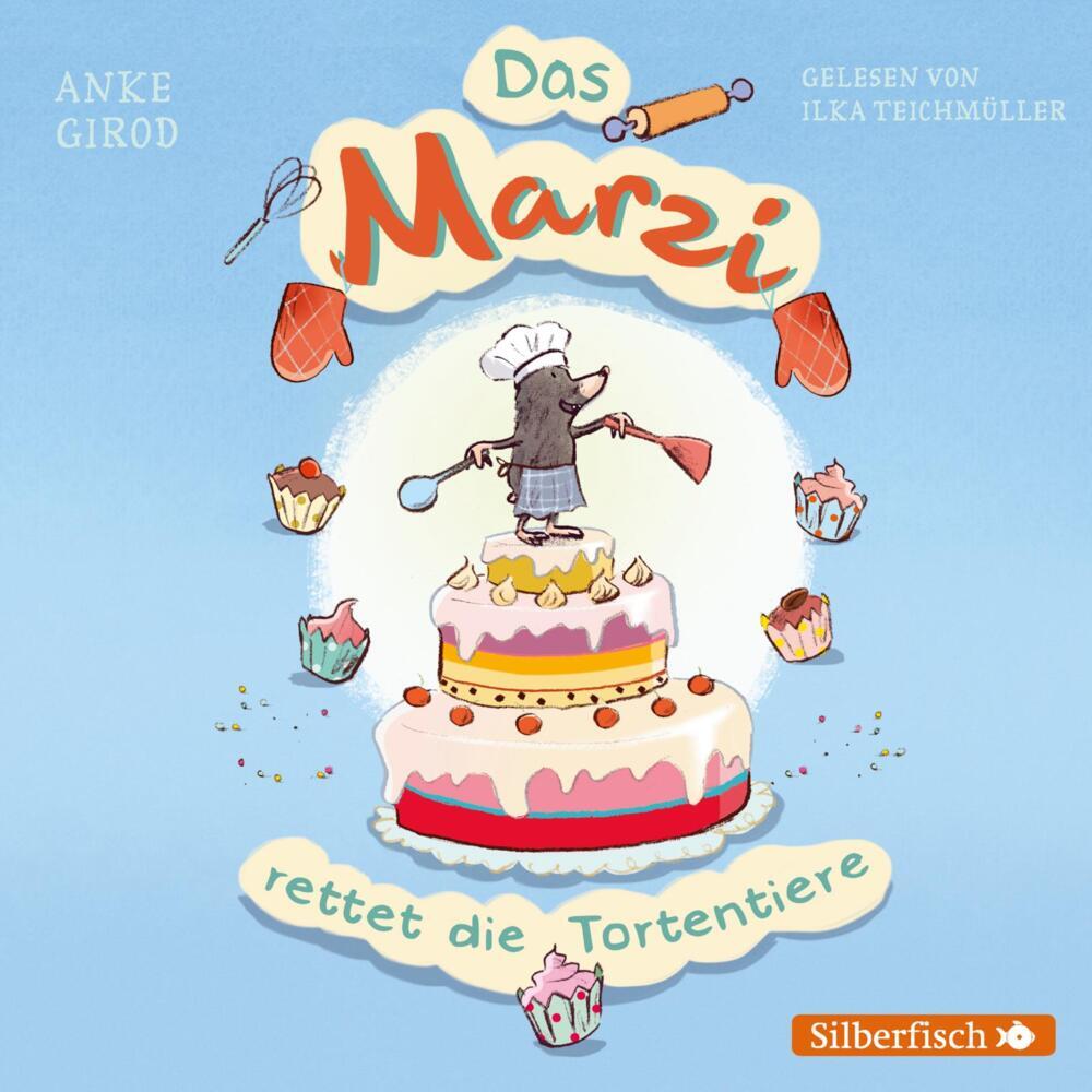 Das Marzi rettet die Tortentiere, 1 Audio-CD (Anke Girod)