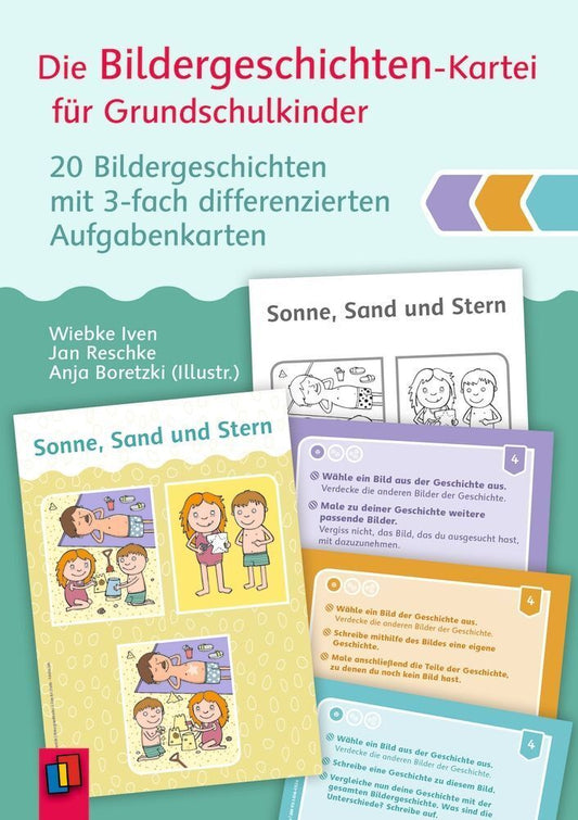 Die Bildergeschichten-Kartei für Grundschulkinder (Jan Reschke)