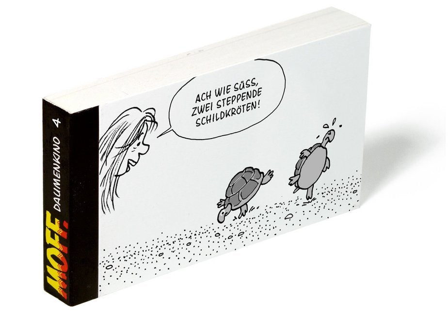 MOFF. Daumenkino - Steppende Schildkröten (Gerhard Haderer)