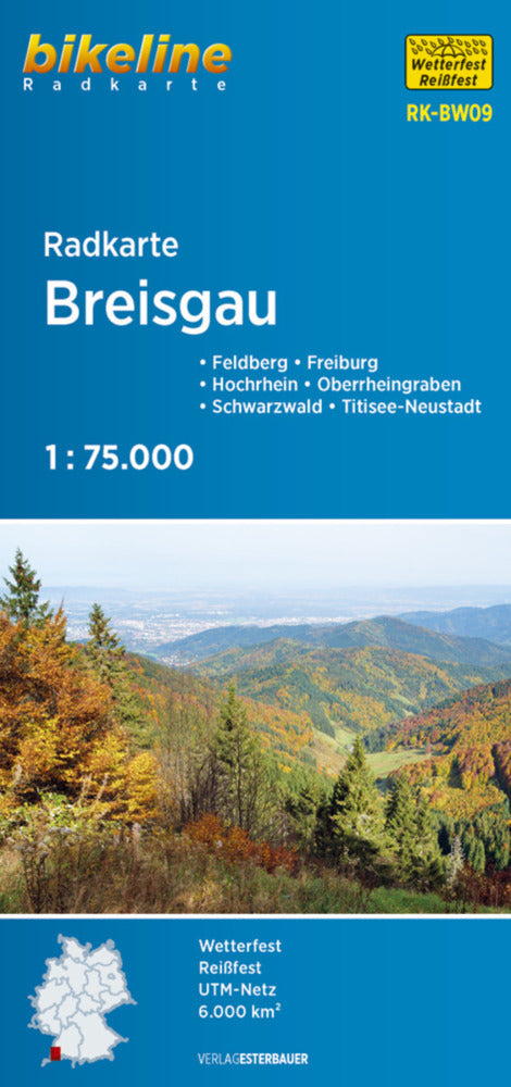 Radkarte Breisgau (Esterbauer Verlag)