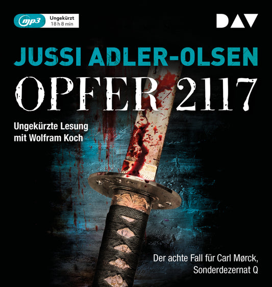 Opfer 2117, 2 Audio-CD, 2 MP3 (Jussi Adler-Olsen)