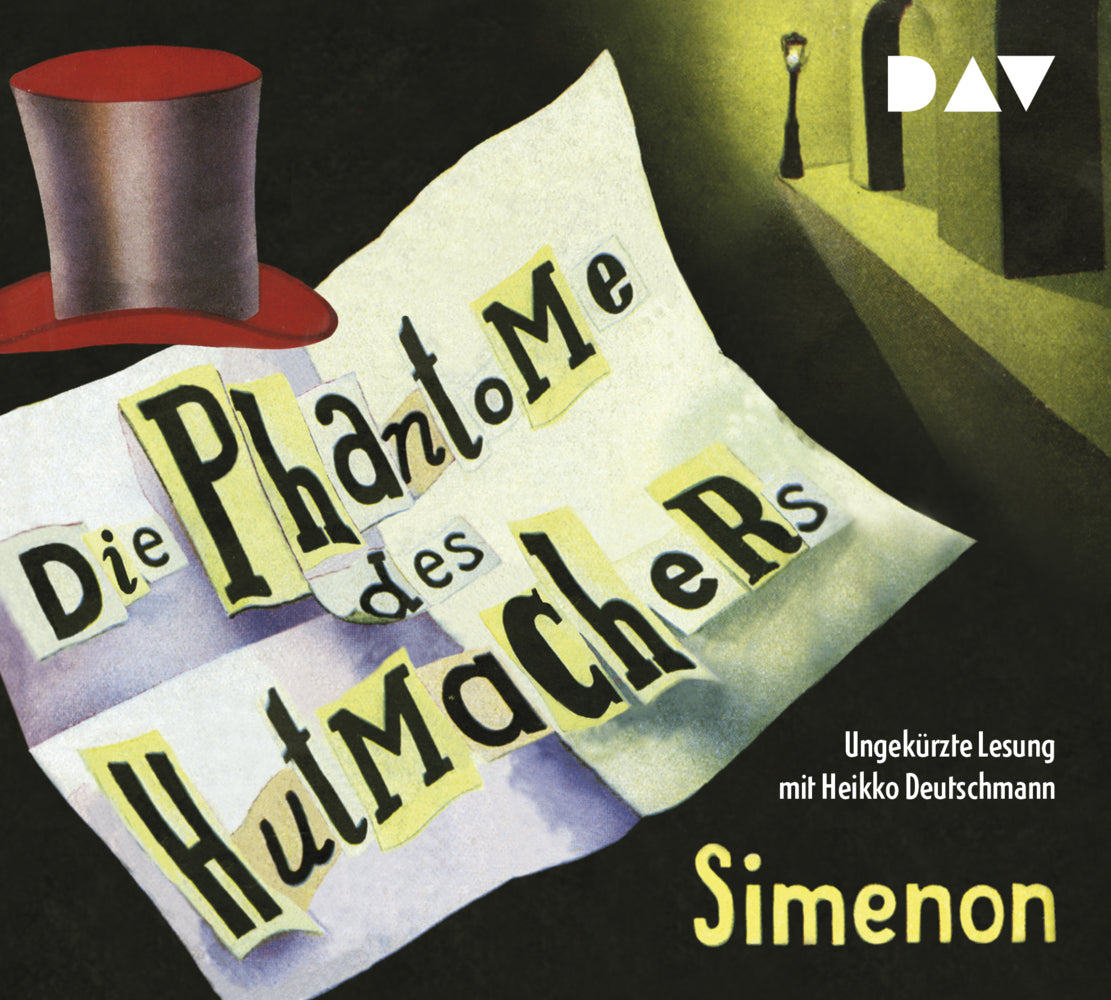 Die Fantome des Hutmachers, 5 Audio-CDs (Georges Simenon)