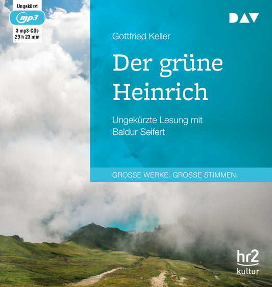 Der grüne Heinrich, 3 Audio-CD, 3 MP3 (Gottfried Keller)