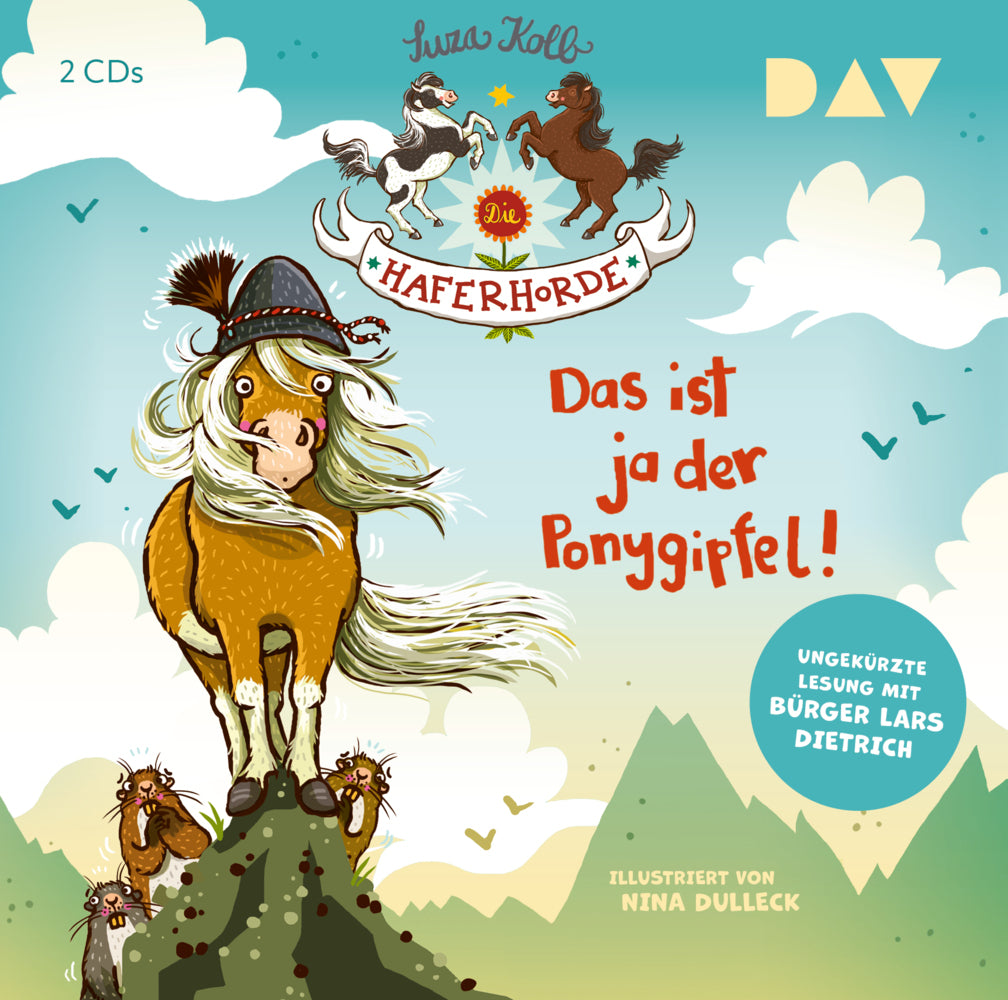 Die Haferhorde , Das ist ja der Ponygipfel!, 2 Audio-CDs (Suza Kolb)