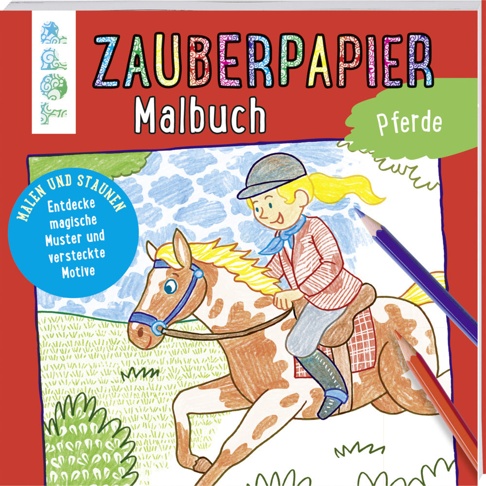 Zauberpapier Malbuch Pferde (Norbert Pautner)