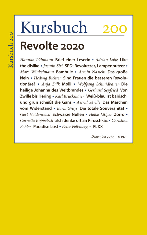 Kursbuch 200 (Peter Felixberger)