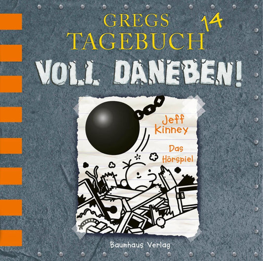 Gregs Tagebuch, Voll daneben, 1 Audio-CD (Jeff Kinney)