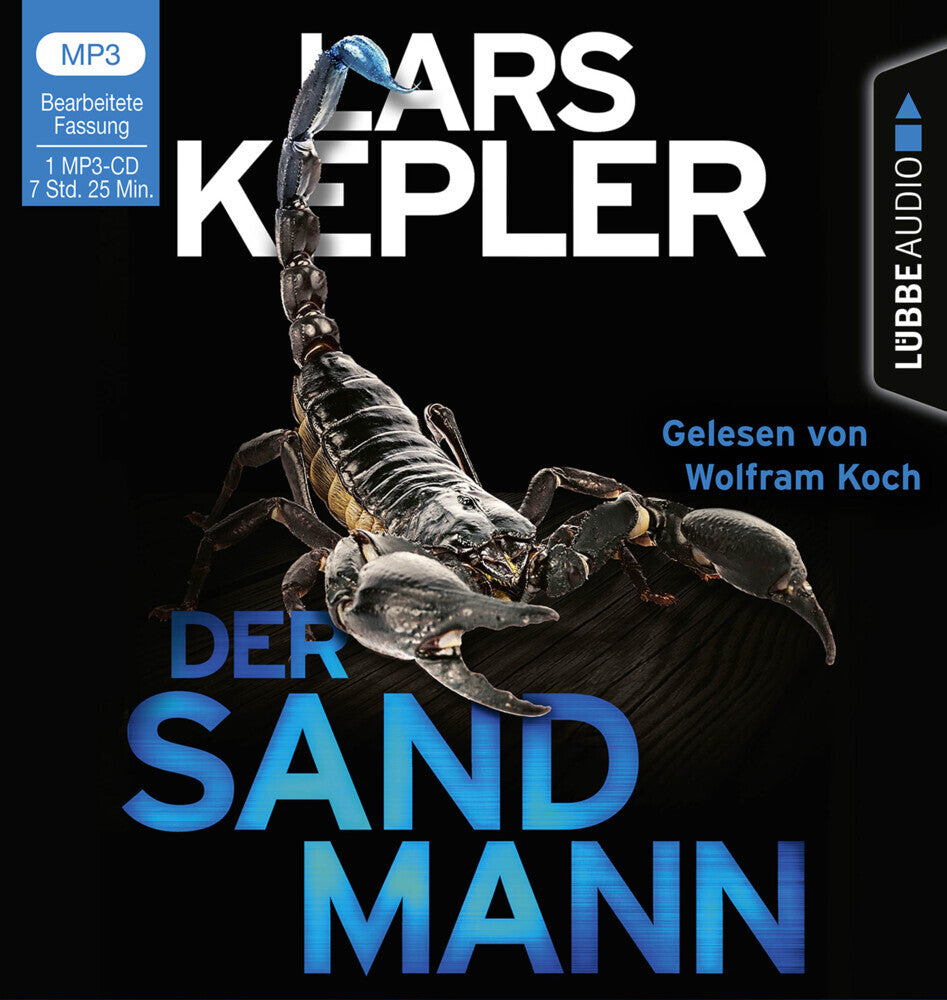 Der Sandmann, 1 Audio-CD, 1 MP3 (Lars Kepler)