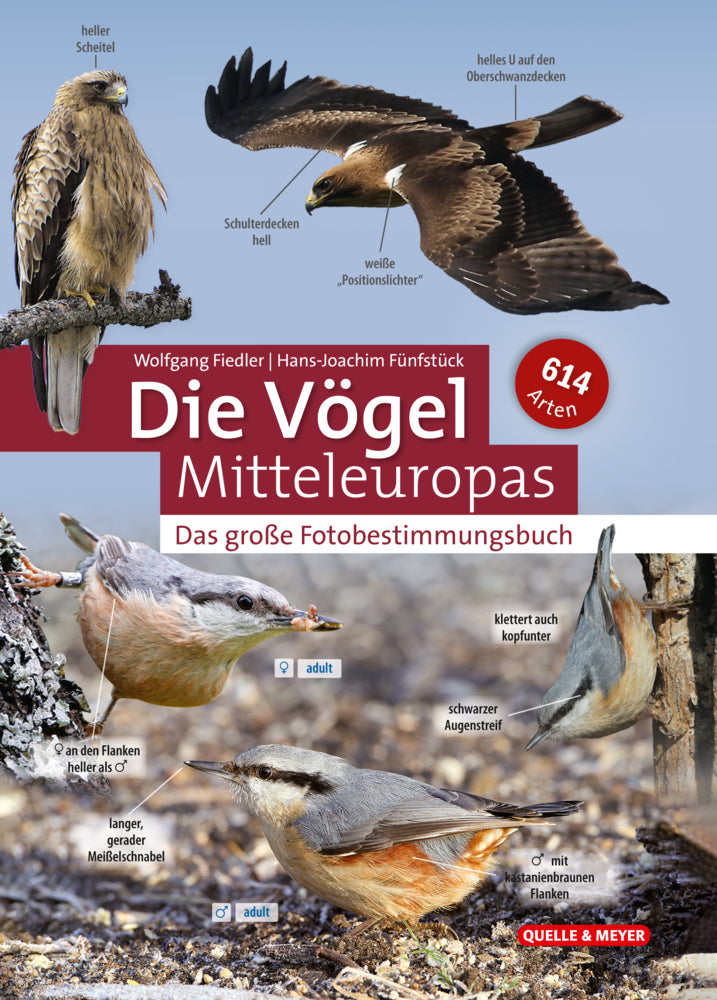 Die Vögel Mitteleuropas (Wolfgang Fiedler)
