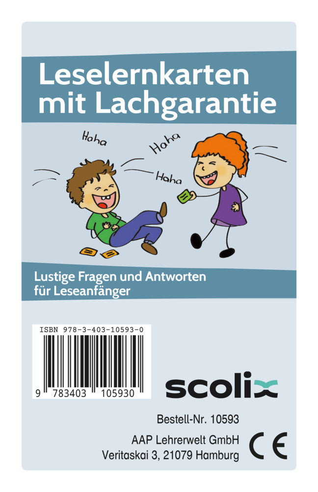 Leselernkarten mit Lachgarantie (Kartenspiel) (Frank Schültge)