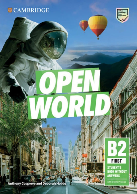 Open World First, Student's Book without Answers with Online Practice