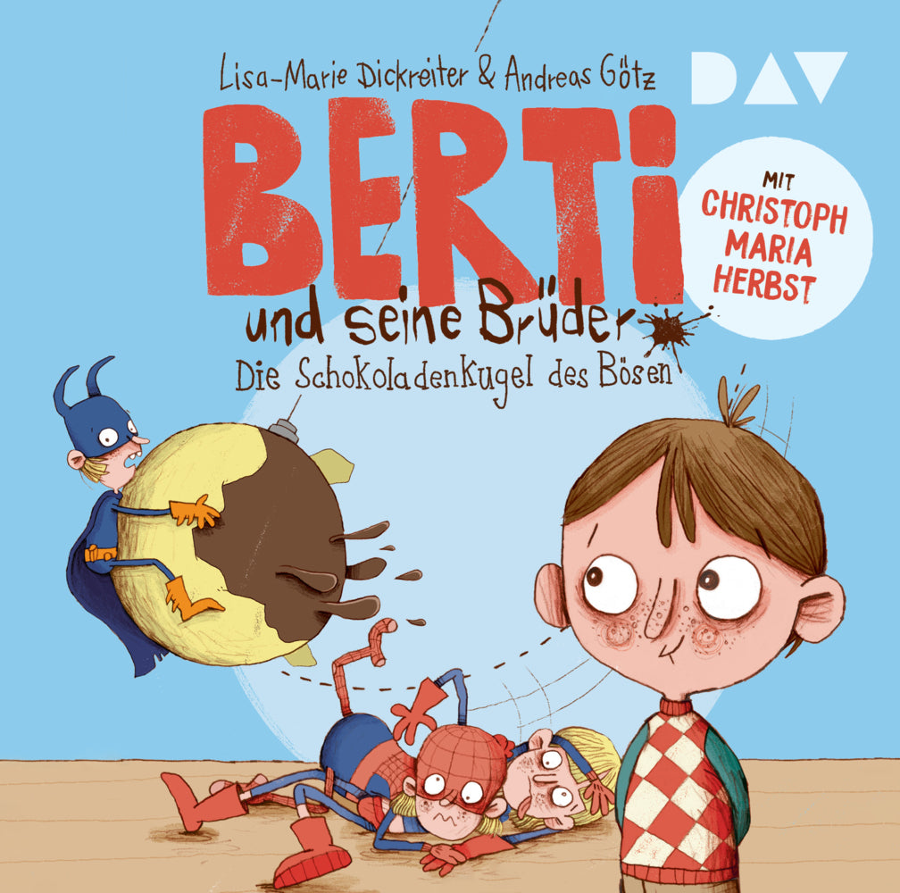 Berti und seine Brüder - Die Schokoladenkugel des Bösen, 2 Audio-CDs (Lisa-Marie Dickreiter)