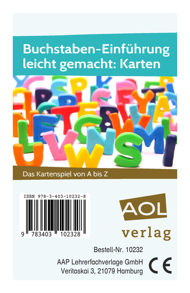 Buchstaben-Einführung leicht gemacht: Karten (Gudrun Weiß)