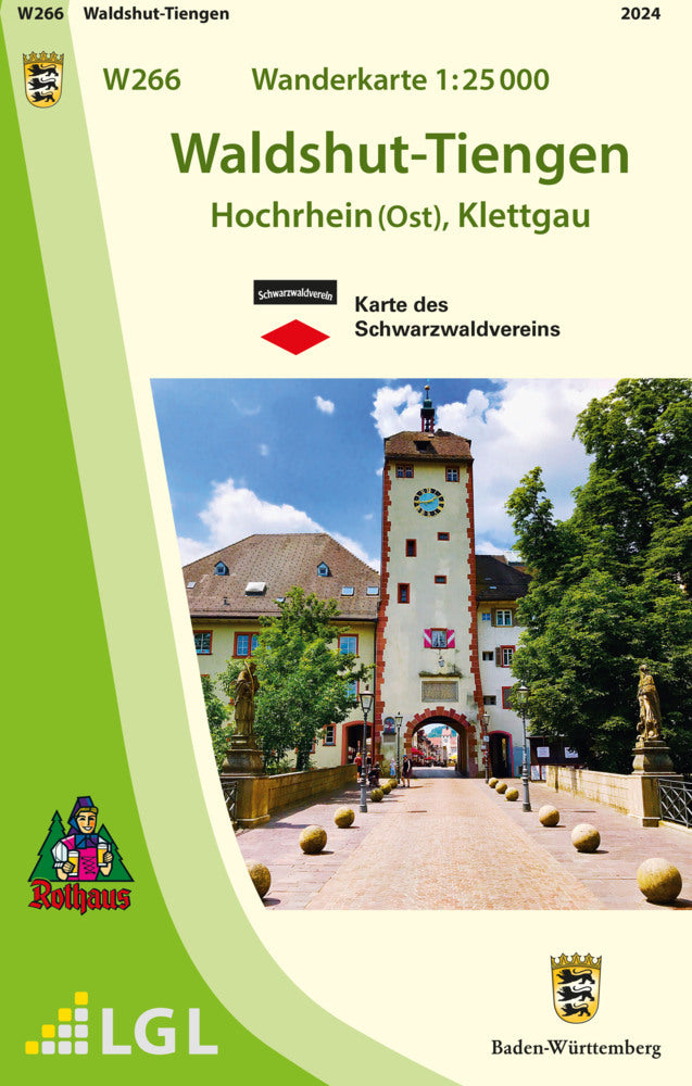 Topographische Wanderkarte Baden-Württemberg Waldshut-Tiengen (Landesamt Für Geoinformation Und Landentwicklung Baden-Württemberg)