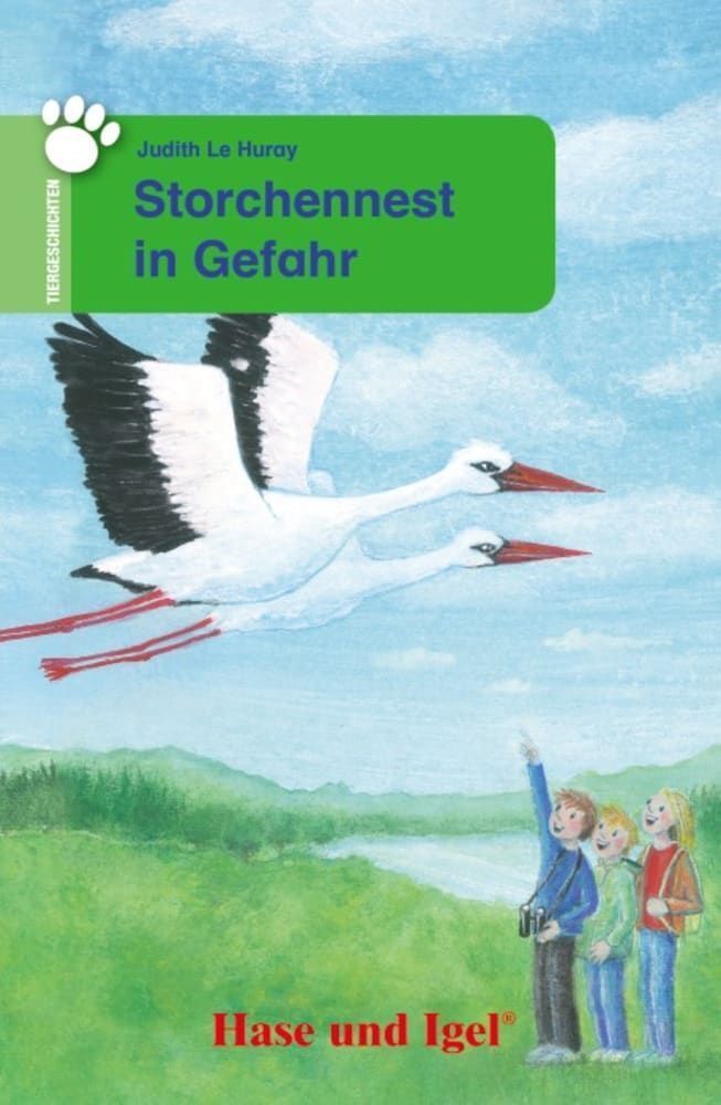 Storchennest in Gefahr (Judith Le Huray)