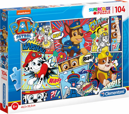 Puzzle Paw Patrol 104 Teile