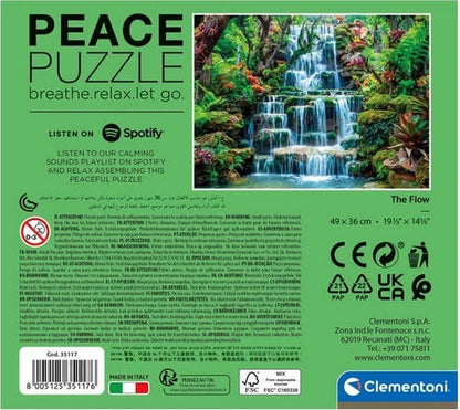 Clemetoni Puzzle - Peace Wasserfall (500 Teile)