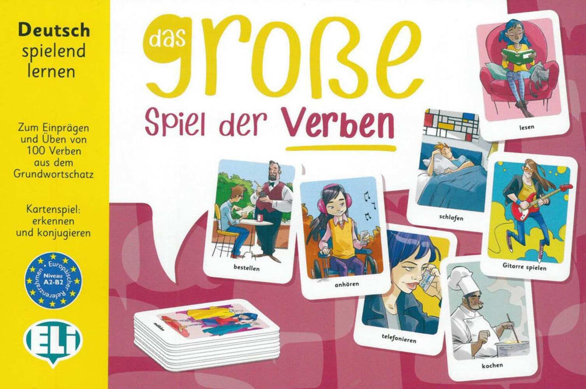 Das große Spiel der Verben (Kartenspiel)