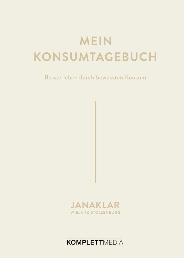 Mein Konsumtagebuch (Jana Kaspar)