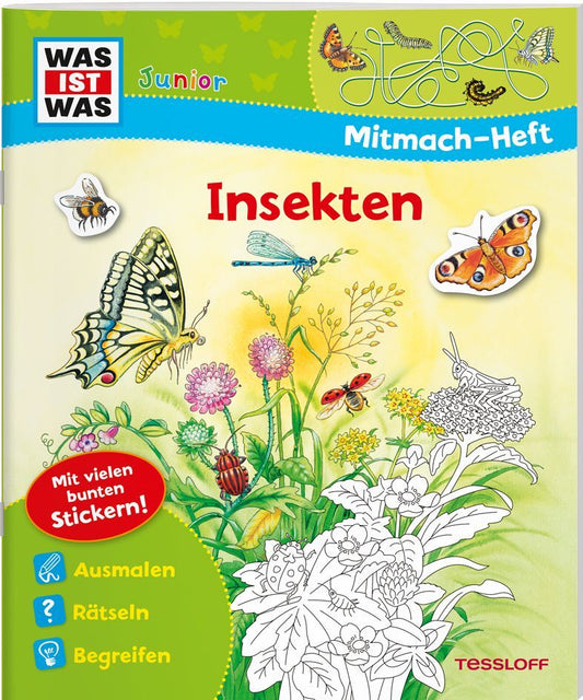 WAS IST WAS Junior Mitmach-Heft. Insekten (Tatjana Marti)