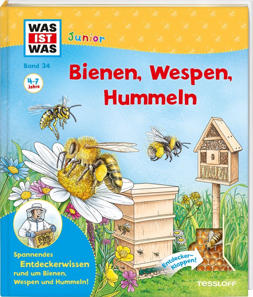 WAS IST WAS Junior Band 34 Bienen, Wespen, Hummeln (Angelika Rusche-Göllnitz)