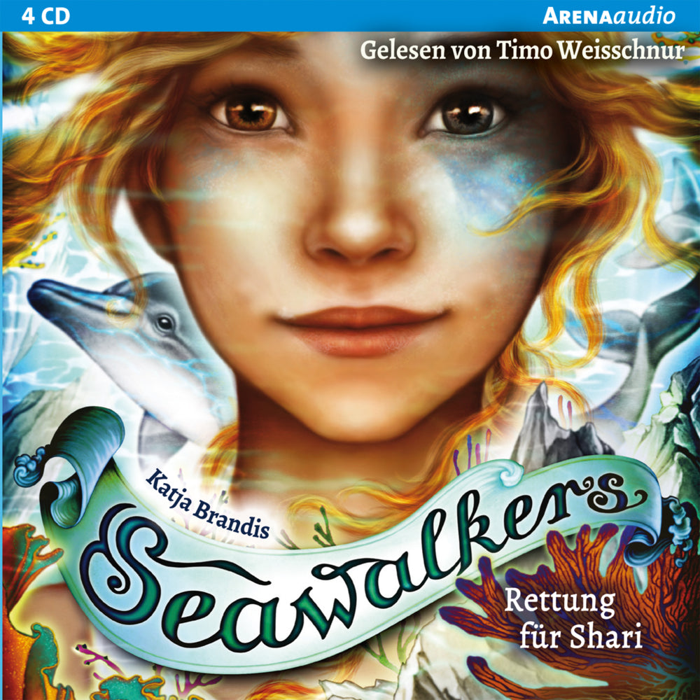 Seawalkers - Rettung für Shari, 4 Audio-CD (Katja Brandis)