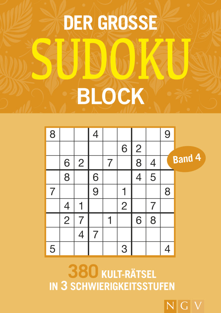 Der große Sudoku Block Band 4.Bd.4