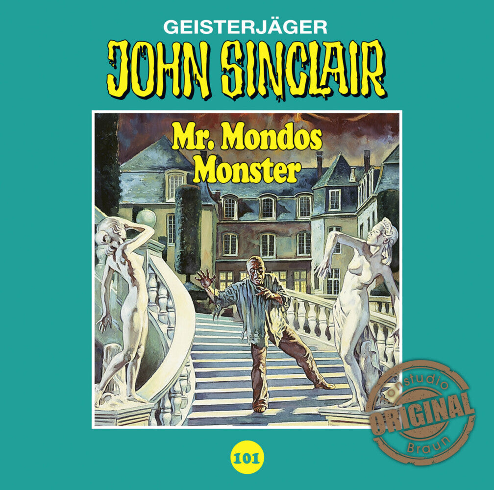 John Sinclair Tonstudio Braun - Mr. Mondos Monster, 1 Audio-CD (Jason Dark)