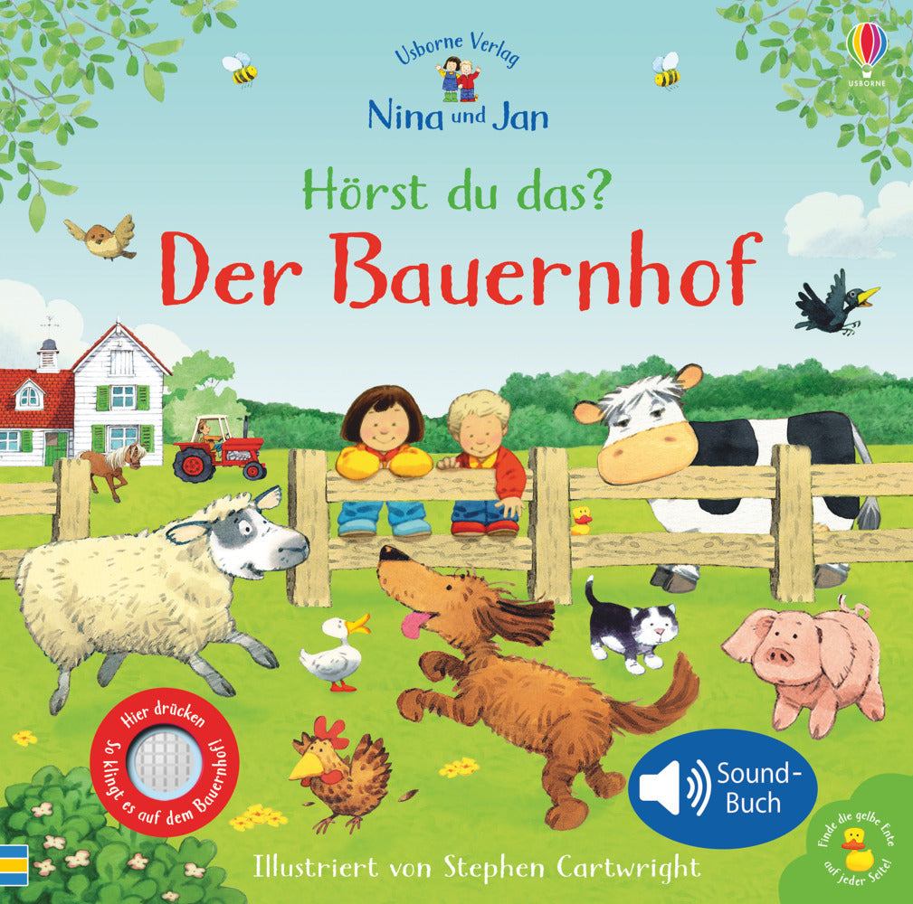 Nina und Jan - Hörst du das? Der Bauernhof, m. Soundeffekten (Sam Taplin)