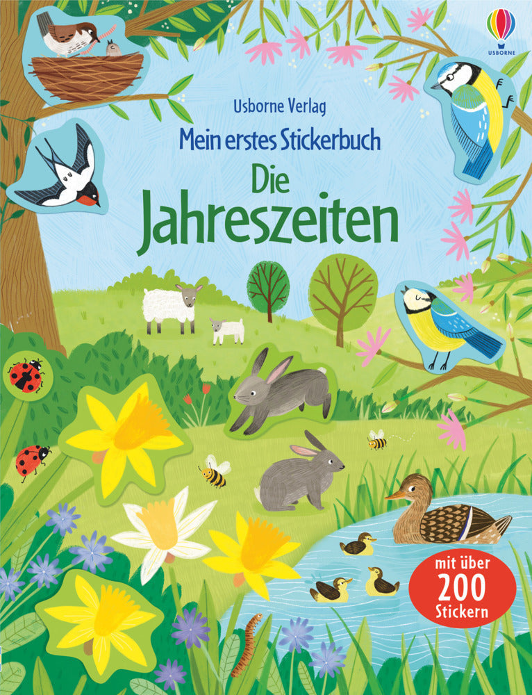 Mein erstes Stickerbuch: Die Jahreszeiten (Holly Bathie)
