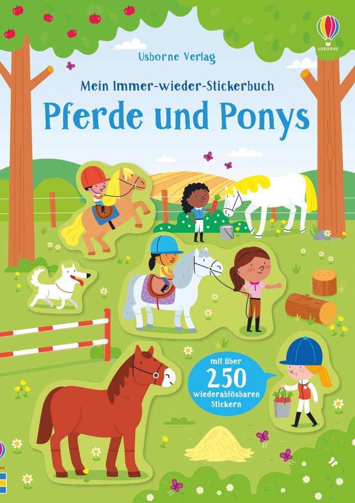 Mein Immer-wieder-Stickerbuch: Pferde und Ponys (Kirsteen Robson)