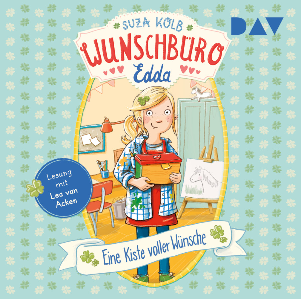 Wunschbüro Edda - Eine Kiste voller Wünsche, 1 Audio-CD (Suza Kolb)