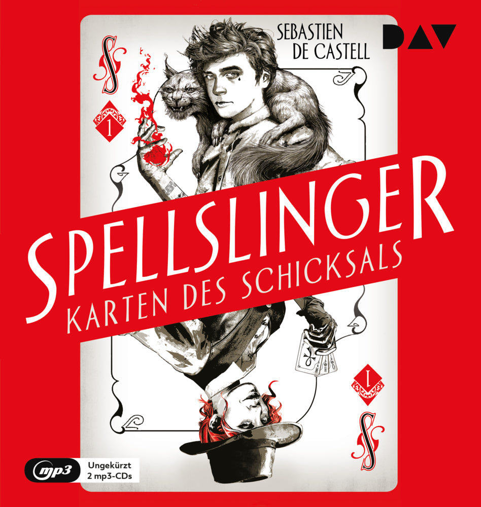 Spellslinger - Karten des Schicksals.Tl.1, 2 Audio-CD, 2 MP3 (Sebastien De Castell)