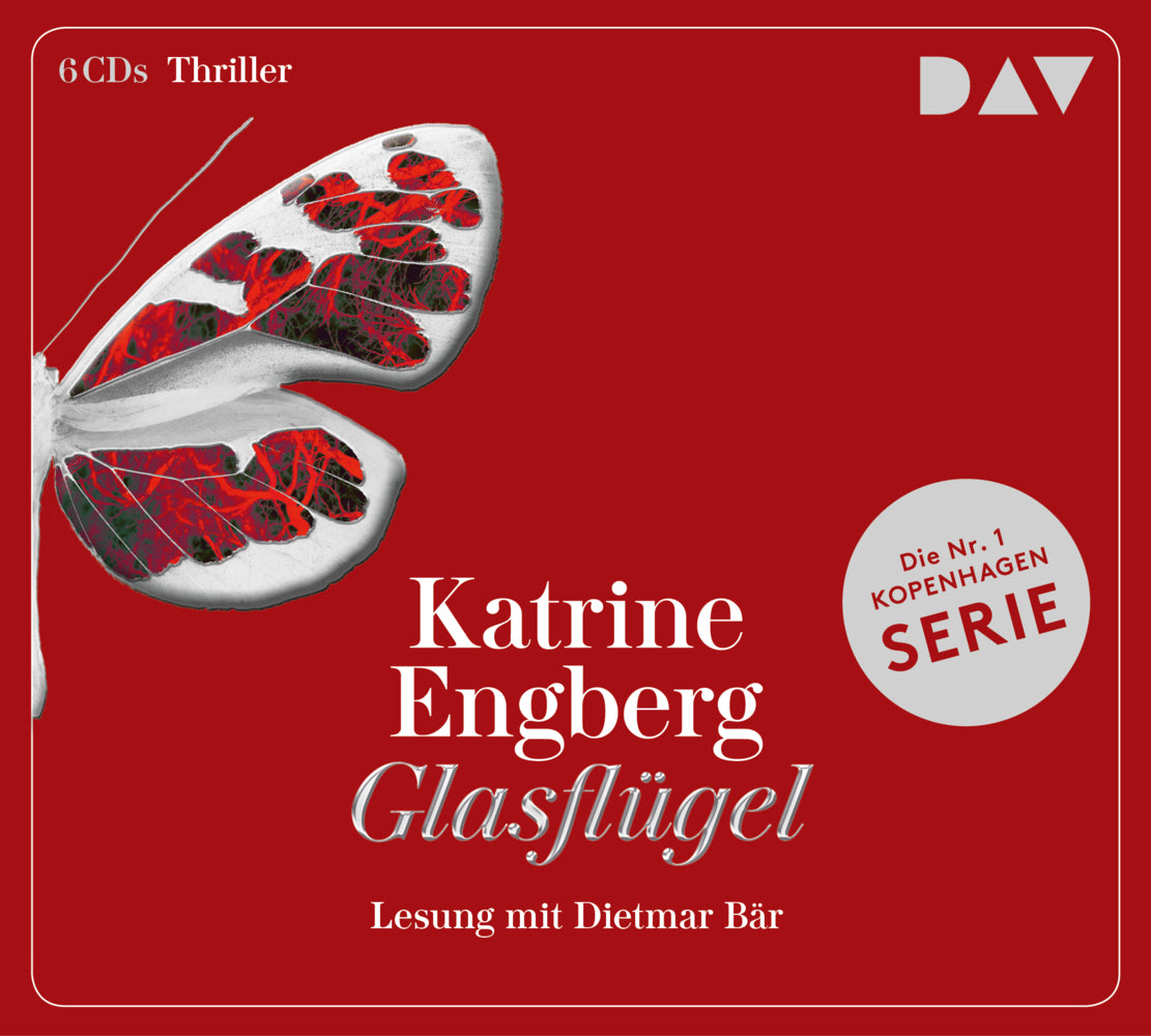 Glasflügel. Ein Kopenhagen-Thriller, 6 Audio-CD (Katrine Engberg)