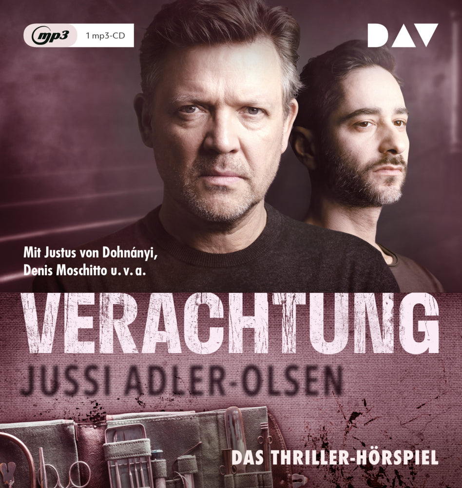 Verachtung - Carl Mørck, Sonder­dezernat Q, Fall 4, 1 Audio-CD, 1 MP3 (Jussi Adler-Olsen)
