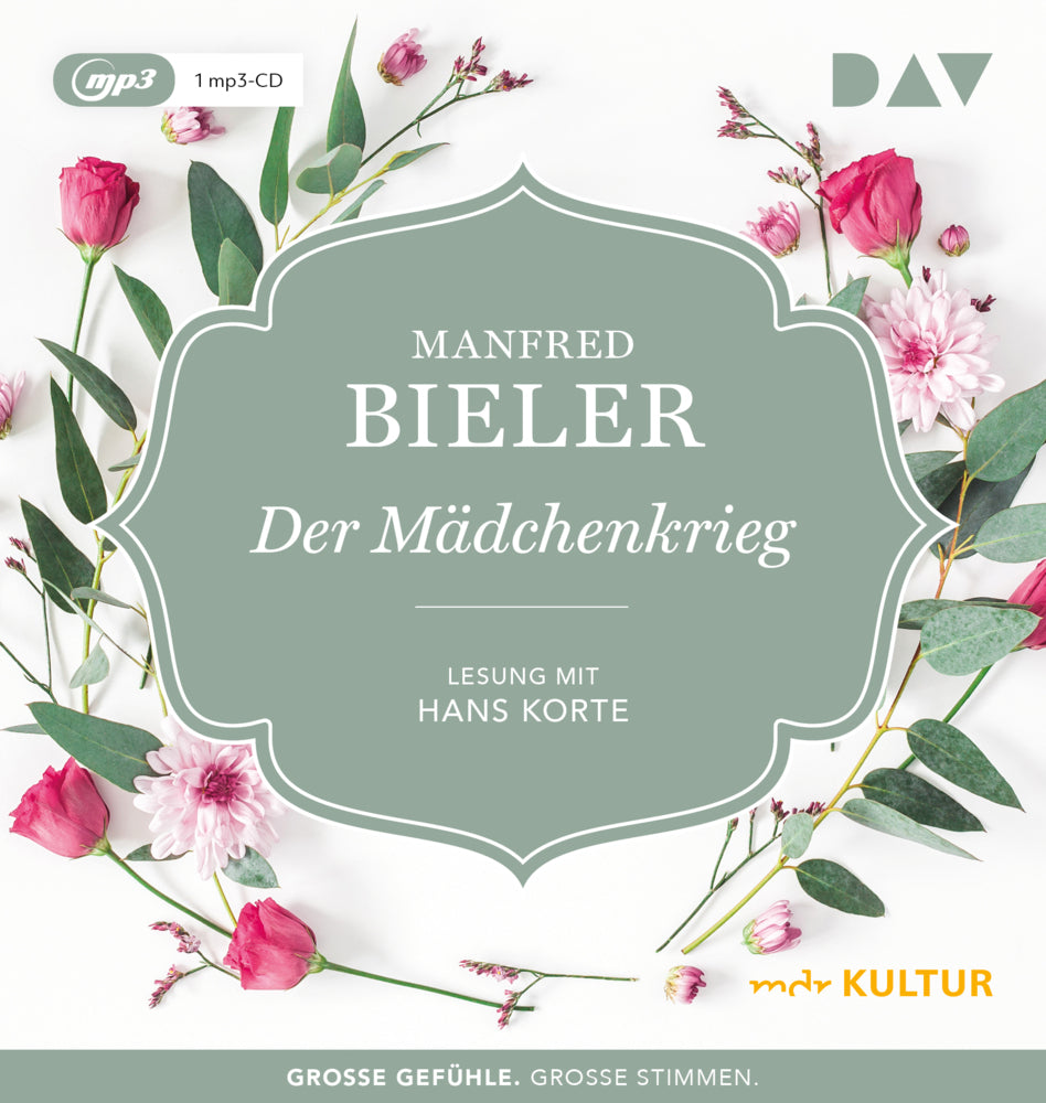 Der Mädchenkrieg, 1 Audio-CD, 1 MP3 (Manfred Bieler)