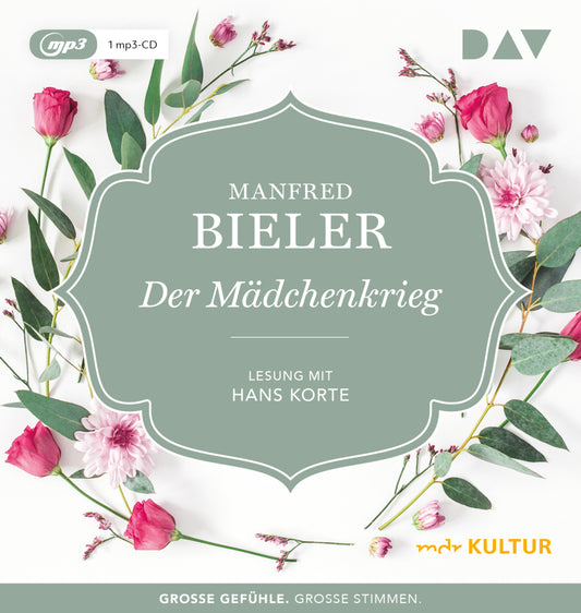 Der Mädchenkrieg, 1 Audio-CD, 1 MP3 (Manfred Bieler)
