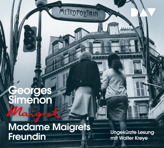 Madame Maigrets Freundin, 4 Audio-CD (Georges Simenon)