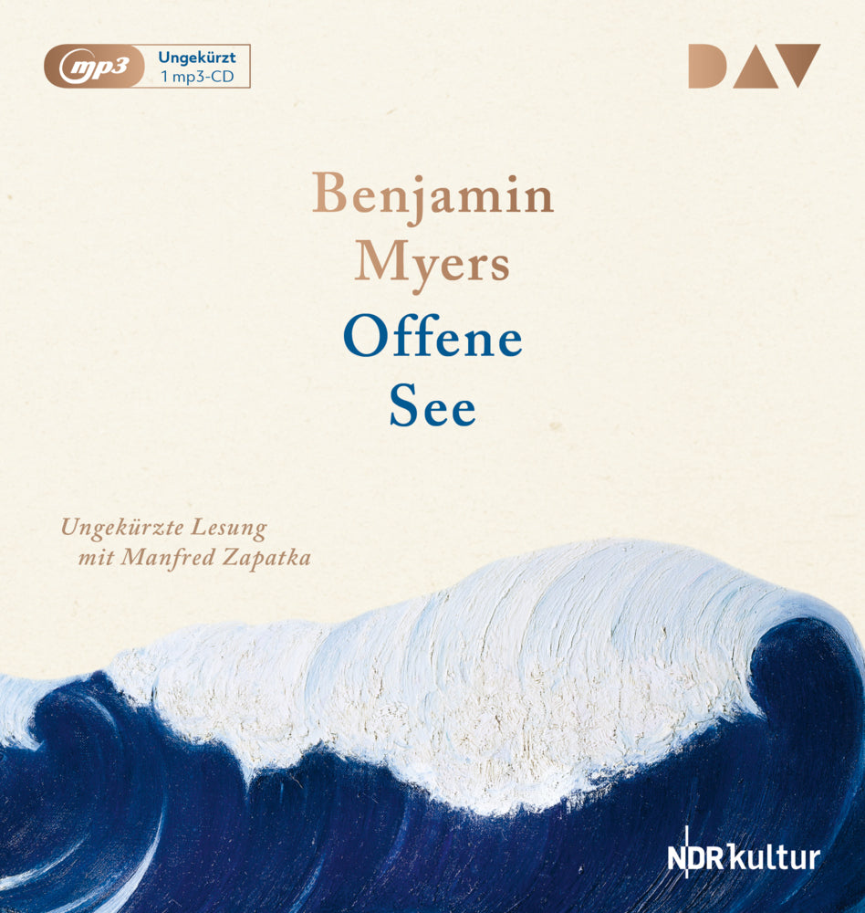 Offene See, 1 Audio-CD, 1 MP3 (Benjamin Myers)