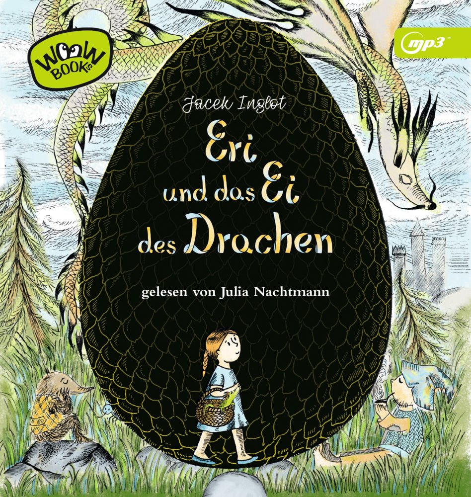 Eri und das Ei des Drachen, Audio-CD, MP3, Audio-CD (Jacek Inglot)