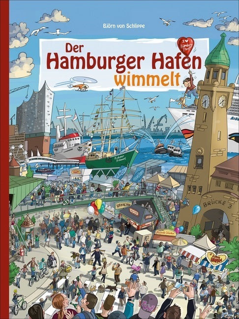 Der Hamburger Hafen wimmelt (Björn Von Schlippe)