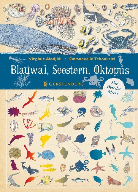 Blauwal, Seestern, Oktopus (Virginie Aladjidi)