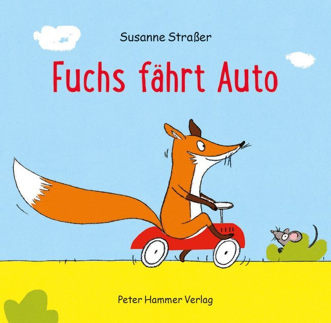 Fuchs fährt Auto (Susanne Straßer)